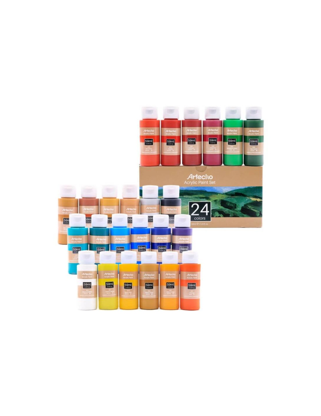 Akrylmaling 24x59 cm – Fantastisk tilbud til Fastelavn!