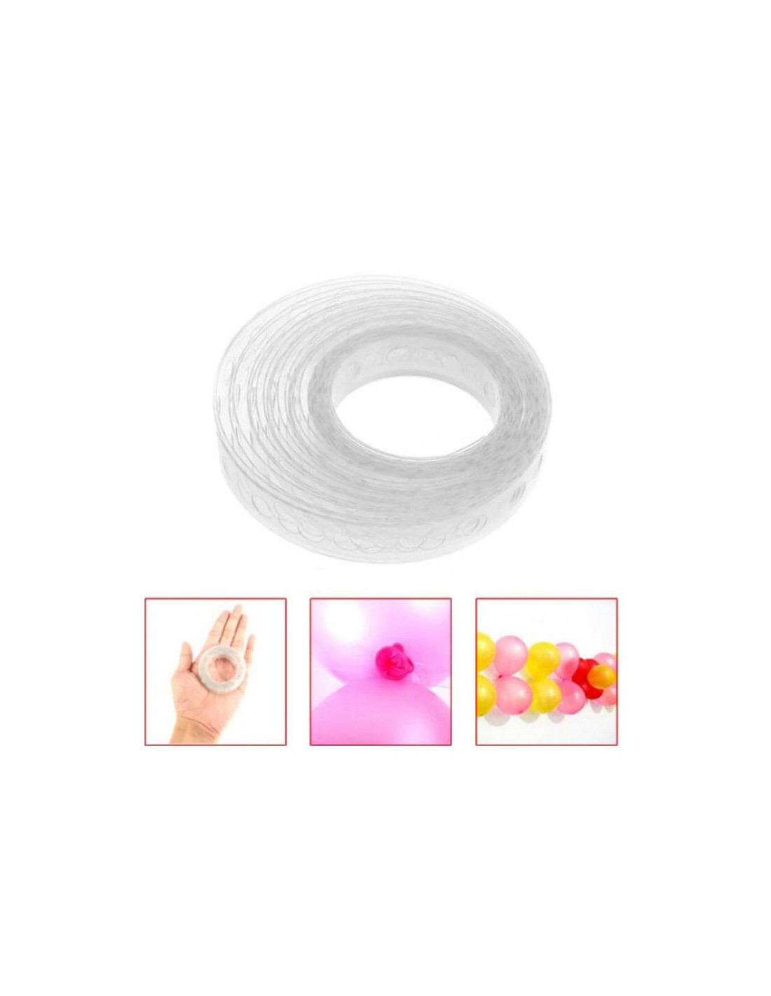 Ballonbånd til guirlande – 5 meter til festlige events