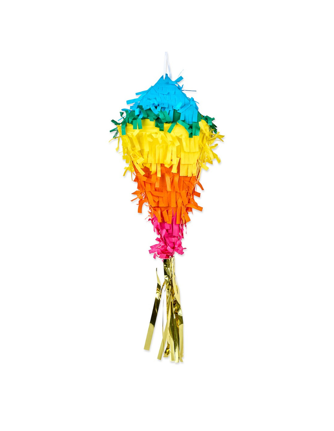 Farverig Diamantformet Piñata til Fest og Fødselsdag