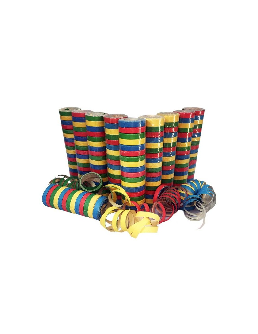 Farverige festserpentiner – 10 stk. til festlig dekoration!