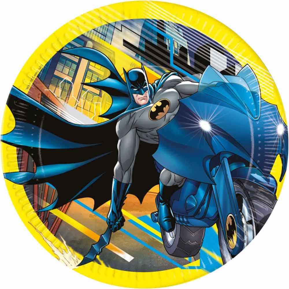 Batman Paptallerkner – Perfekte til Superhelte Fødselsdage!