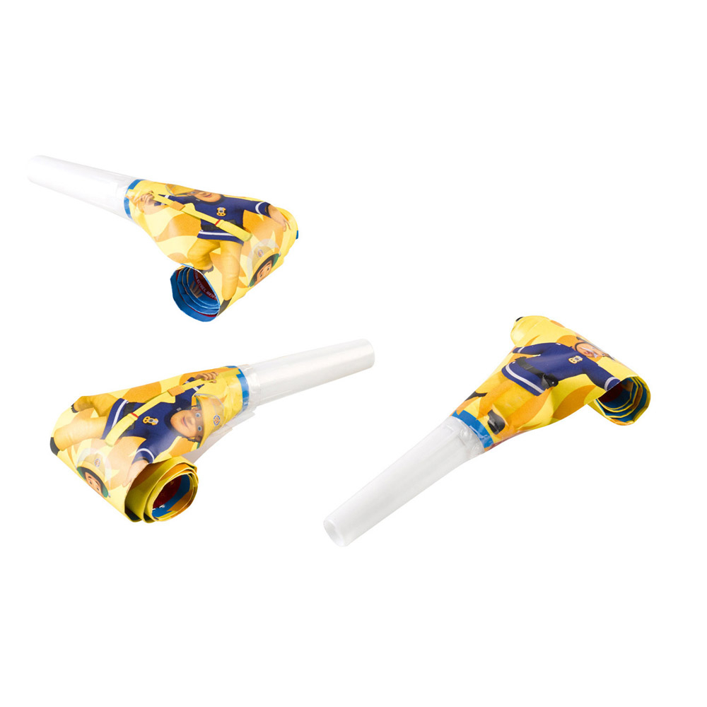 Brandmand Sam Festblæsere – 8 Farverige Børneartikler