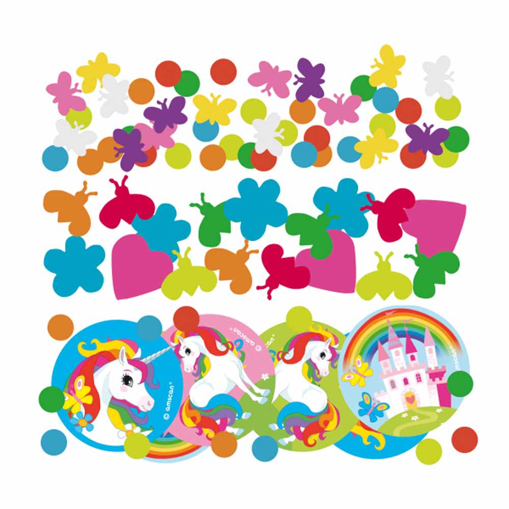 Enhjørning Konfetti – Magisk Fødselsdagsdekoration