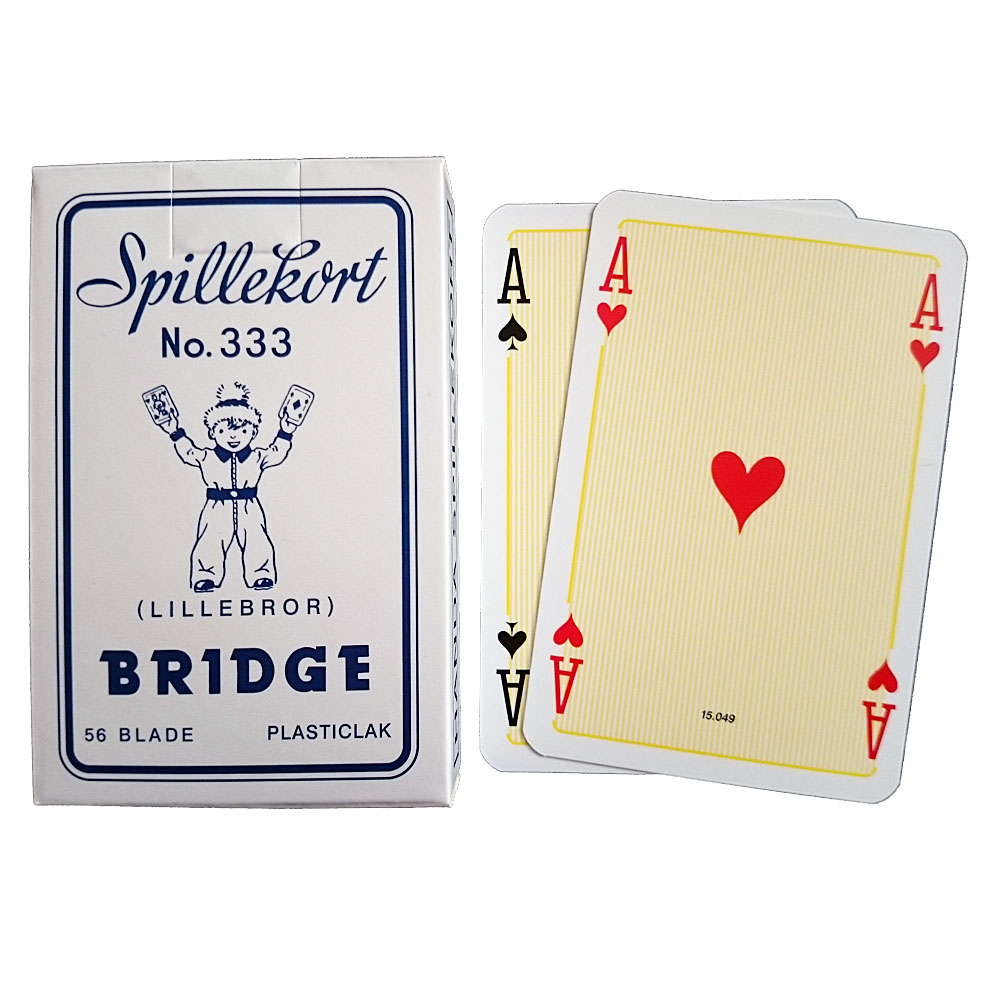 Lillebror Spillekort Blå – Perfekte til Festlige Spil