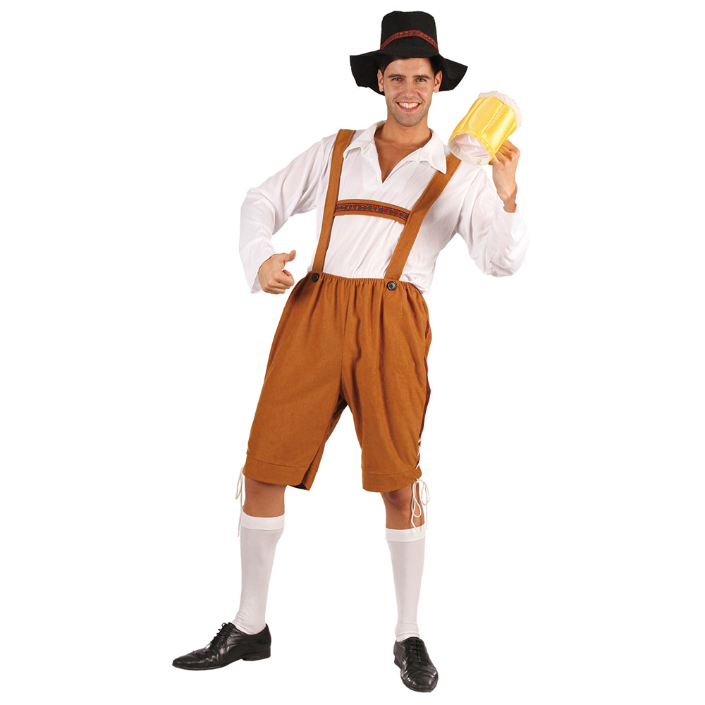 Oktoberfest Kostume til Mand – Festligt Onesize Outfit