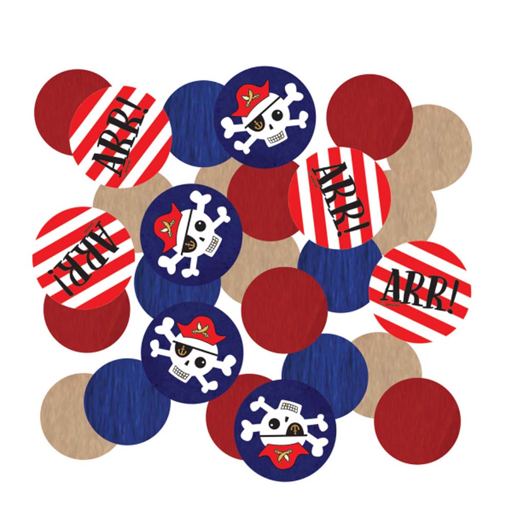 Pirat Konfetti 14g – Festlig Dekoration til Temafest