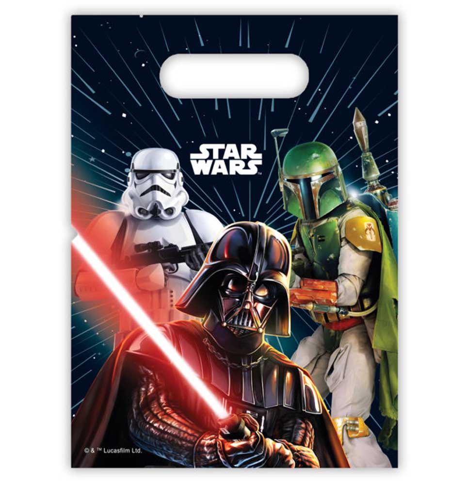 Star Wars Slikposer – Galaxy, 6 stk. til Festen!