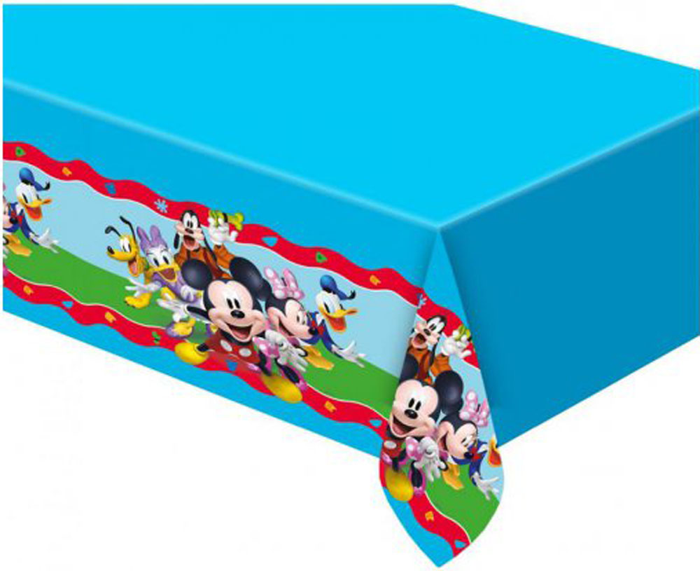 Mickey Mouse Plastikdug til Børnefødselsdag – Festlig Dekorering