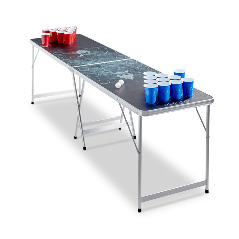 Beer Pong Bord - Officielle Mål fra Partyvikings