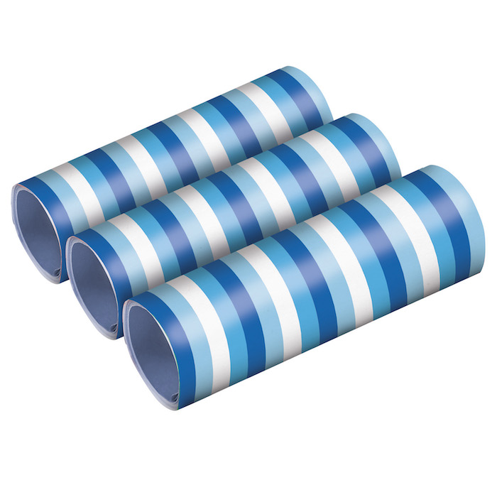 Blå Nuancer Streamers 3 Meter - Fantastisk Til Fest!