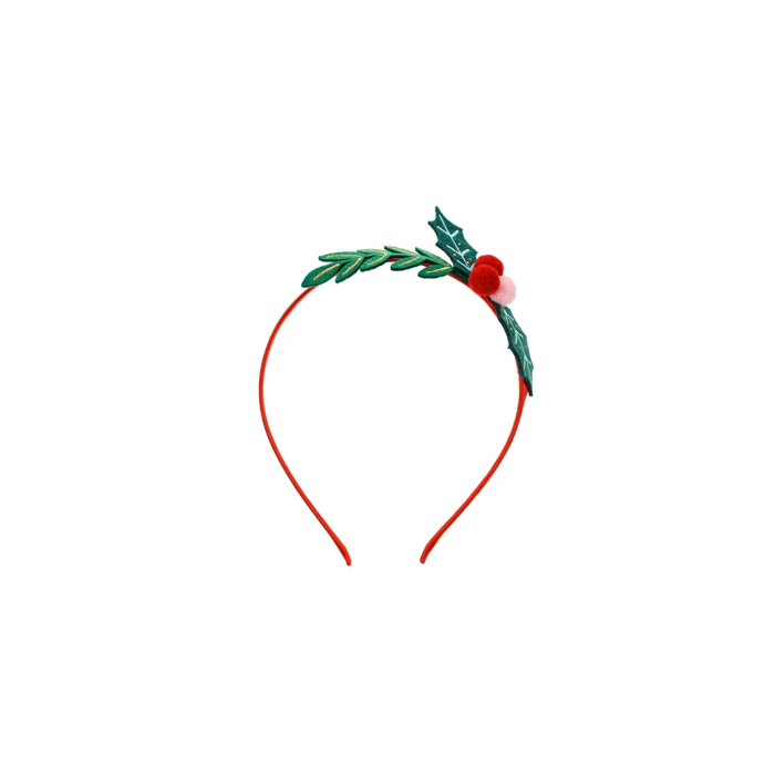 Hårbøjle med mistelten - perfekt til julefesten!