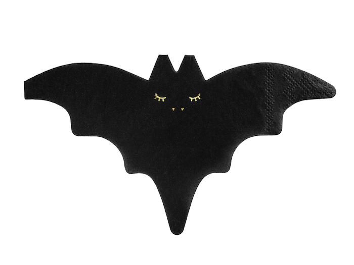 Halloween Flagermus Servietter til Festen - 20 stk.