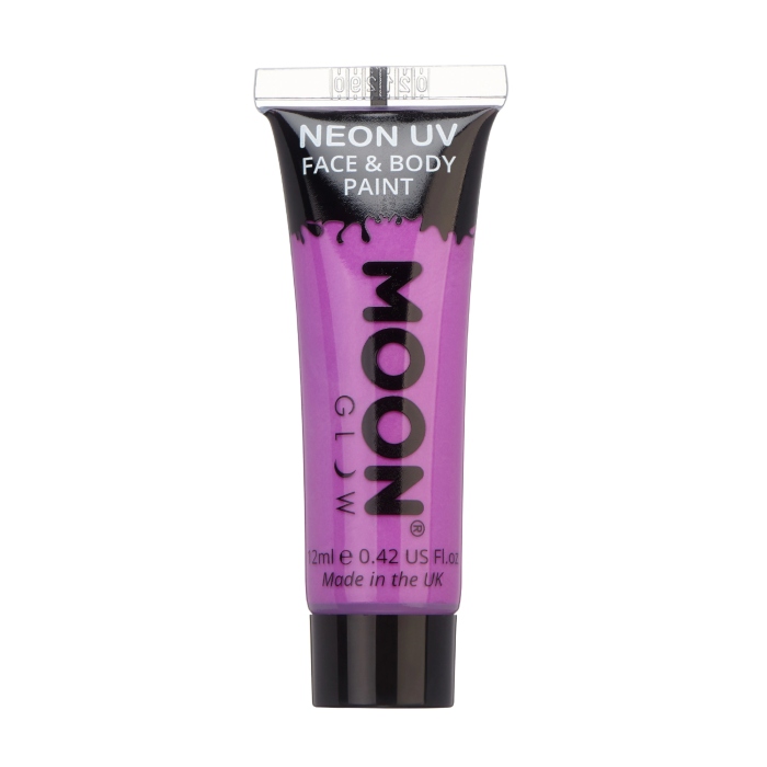 Intens Neon Lilla Ansigts- og Kropsmaling 12 ml