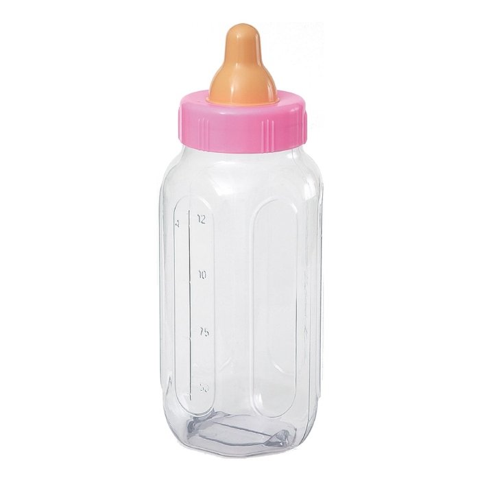 Sutteflaske til Babyshower i Pink - Perfekt til Festen!