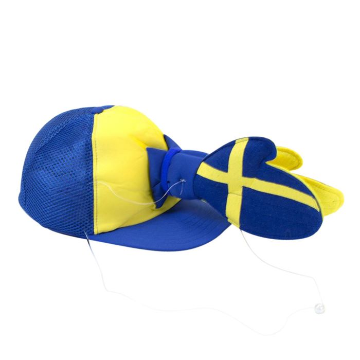 Sverige Klaphat Kasket til Festlige Anledninger