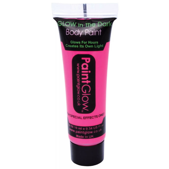 Neon Pink UV Kropsmaling - Fantastisk Tilbud!