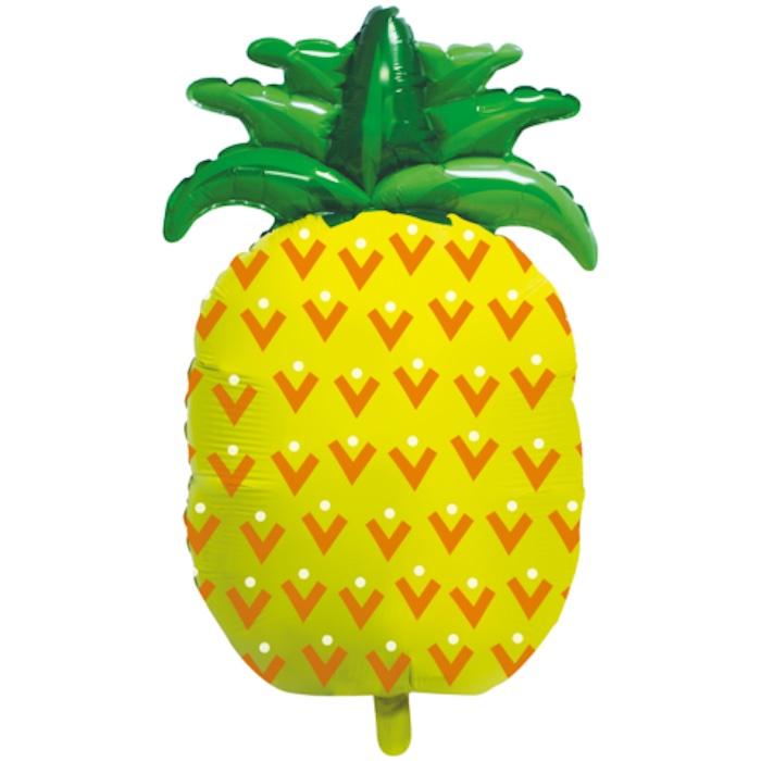Ananas Folieballon 52 cm - Festlig Dekoration til Salg