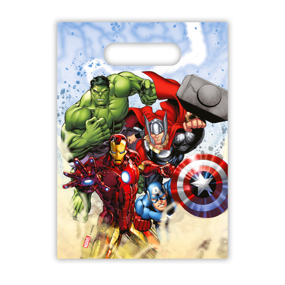 Avengers Slikposer - Pakke med 6 til Festen!
