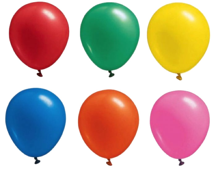 Multifarvede Balloner 10 stk. - Perfekte til fest!