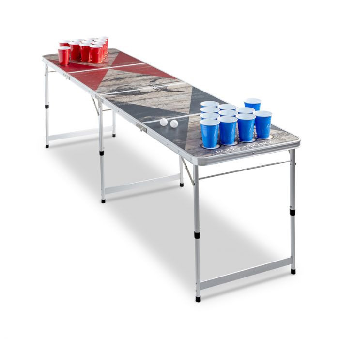 Officielt Beer Pong Bord fra Partyvikings til After-ski fest
