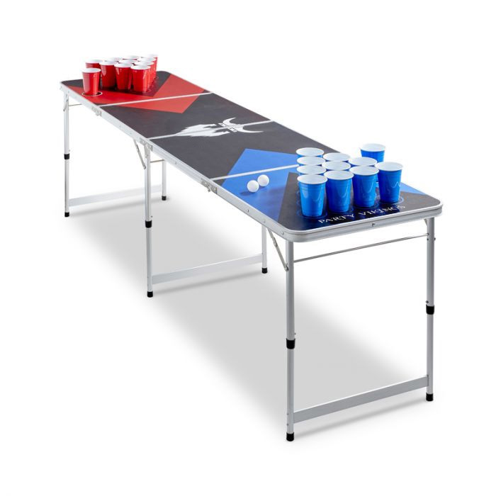 Beer Pong Bord Turnering - Officielle Mål fra Partyvikings