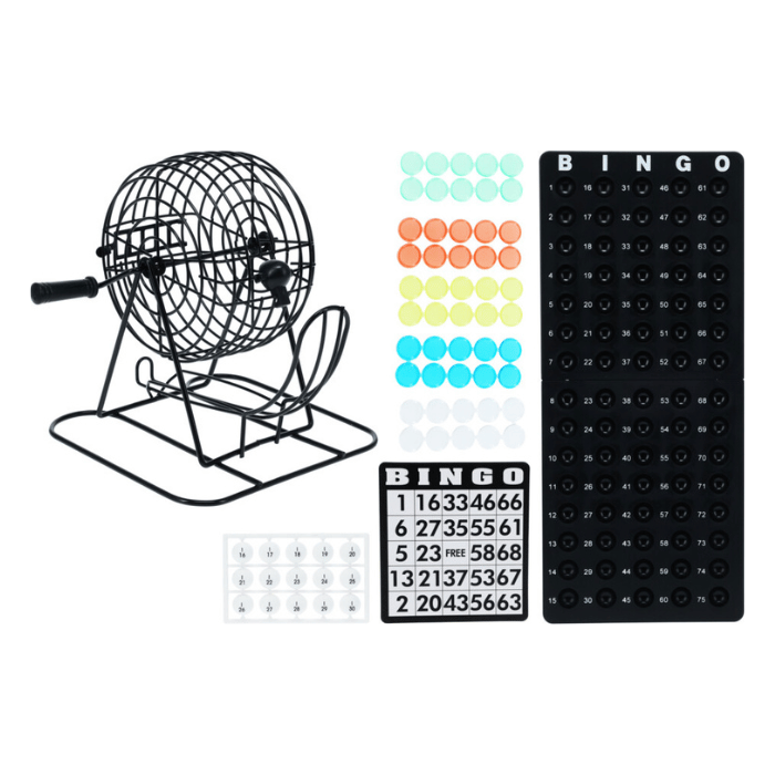 Bingo Spil med Hjul og 170 Dele - Fantastisk Tilbud!