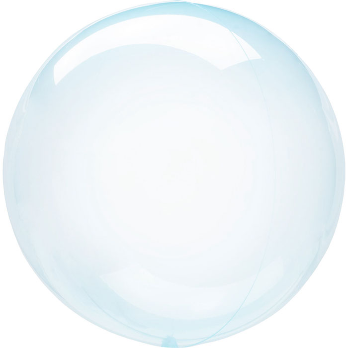 Blå Krystal Folieballon - Perfekt til fest!
