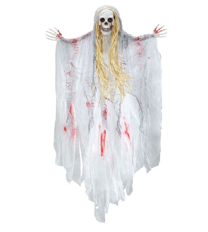 Blodigt Skelet Spøgelse til Halloween Fest 90 cm