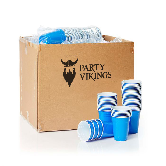Blå Kopper 800x - Fantastisk tilbud hos PartyVikings.dk
