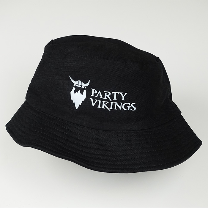 Sort Bøllehat fra Partyvikings - Perfekt til festen!