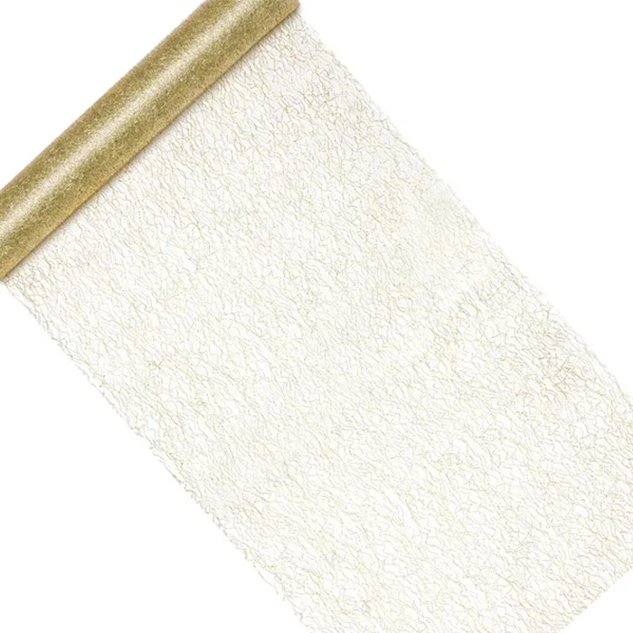 Bordløber i Guld til Jul - Meterlang Elegance