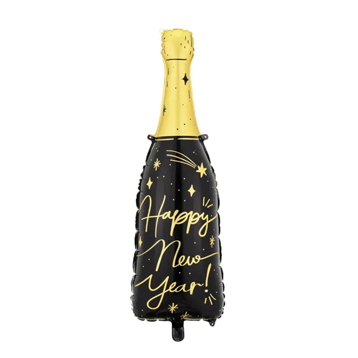 Champagne Happy New Year Folieballon 98x39