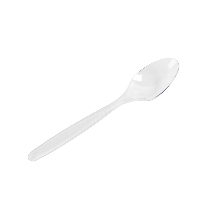 18 stk. transparente plastik skeer - perfekt til fest!