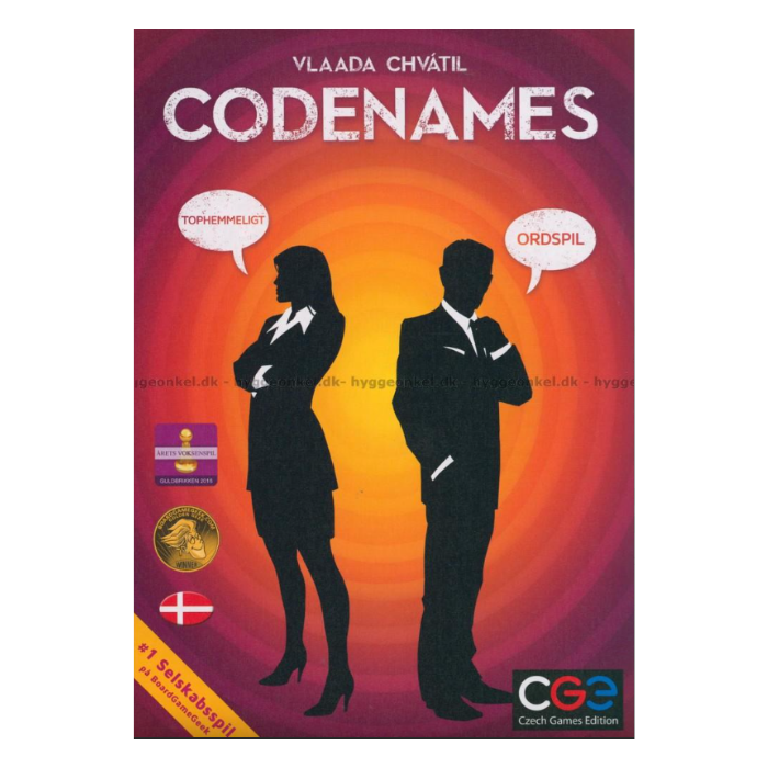 Codenames Spil - Dansk: Fantastisk underholdning!