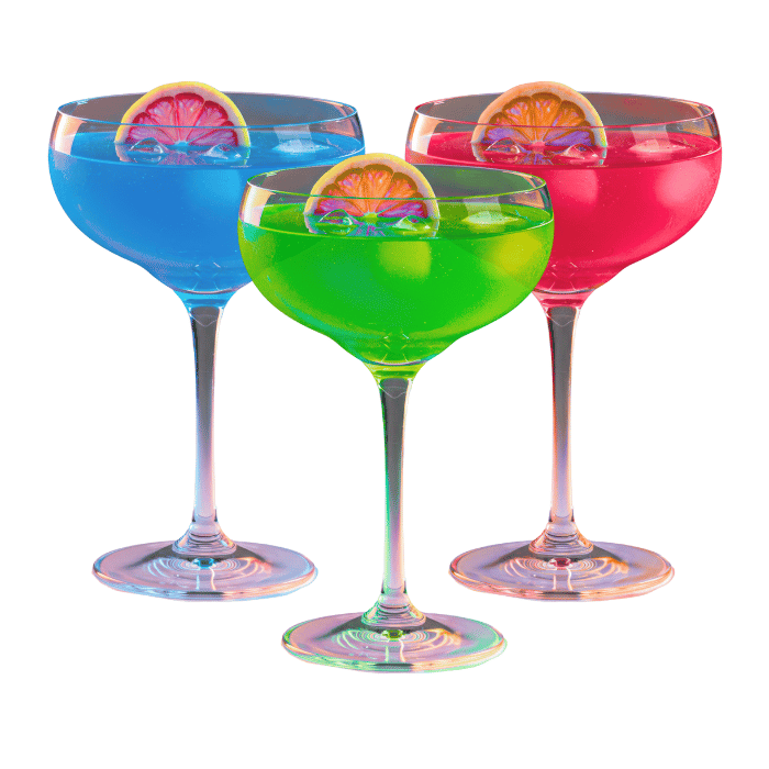 Cocktailglas Coupe 4 stk. 240 ml - Fantastisk tilbud!