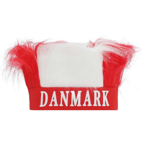 Danmark Pandebånd Paryk - Festligt Tilbehør til Temaer