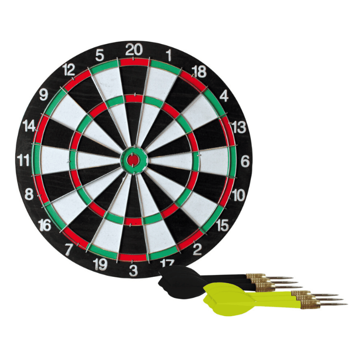 Dartskive M med 38 Dartpile - Fantastisk tilbud!