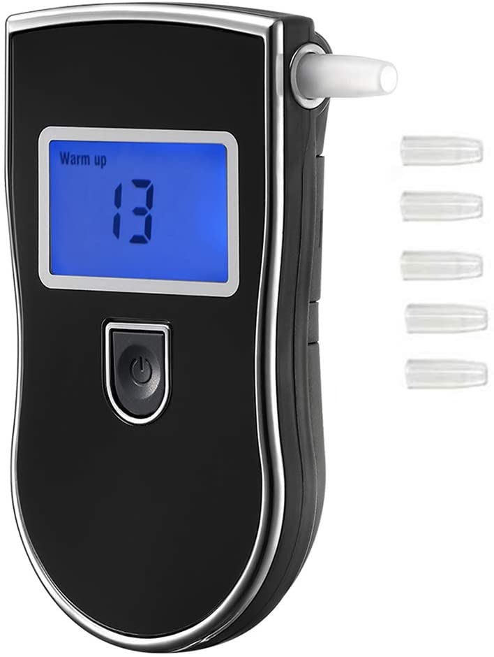 Digital Alkometer med Mundstykker - Fantastisk Tilbud!