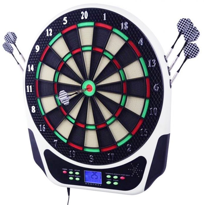 Elektronisk Dartskive Inkl   Dartpile   30 Flights