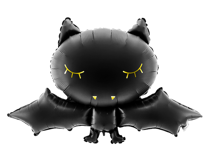 Flagermus Folieballon 80 cm - Fantastisk Halloween Dekoration