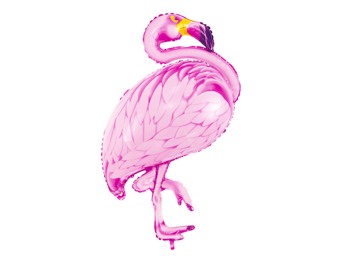 Flamingo Folieballon 95 cm - Festlig Dekoration til Temaer