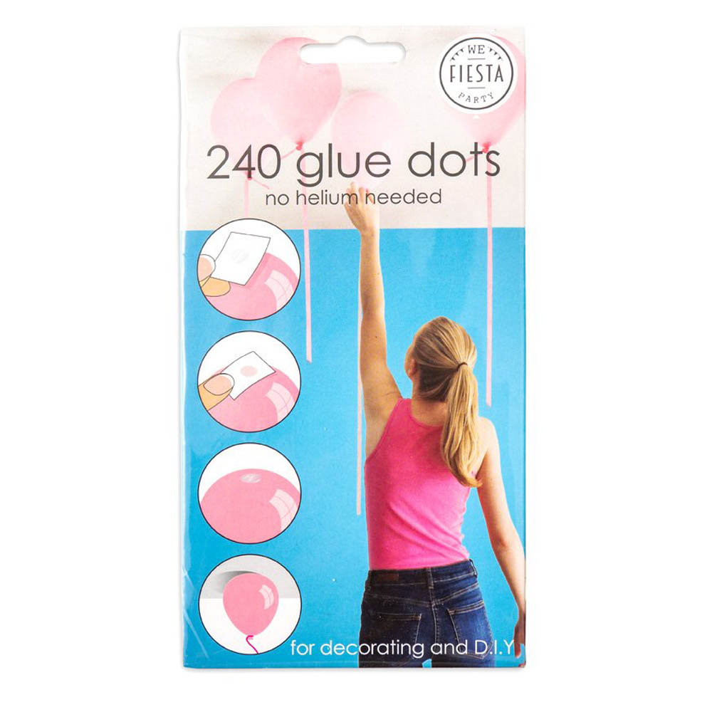 Lim Dots til Balloner – 240 Stk til Uforglemmelige Fester