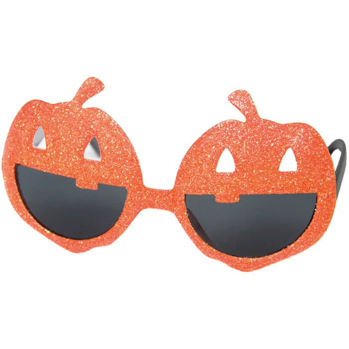 Glimmer Græskar Briller til Halloween Festivitas