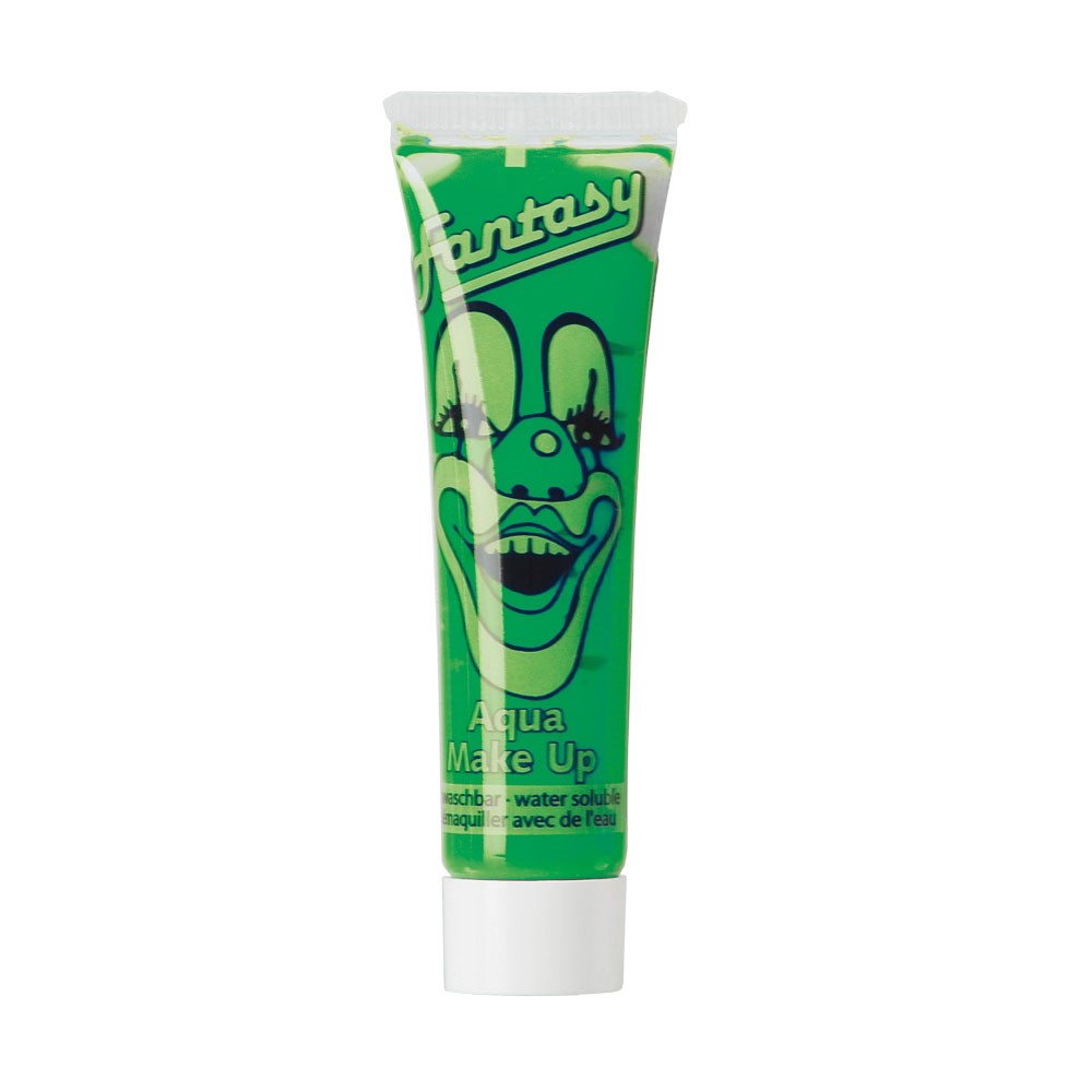 Grøn Ansigtsmaling til Halloween – 15 ml Tube til Fest!
