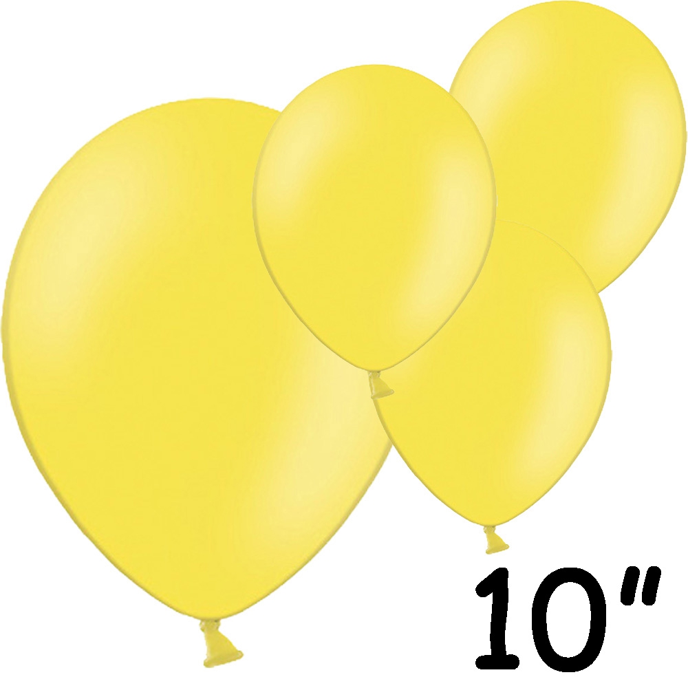 Gule Balloner 26 cm - 100 Stk til Fest og Fejring!