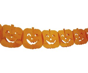 Halloween Guirlande med Græskar - Meter til Festen