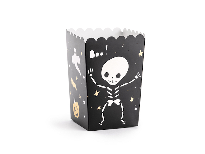 Halloween Popcorn Bæger - Perfekt til Festen!