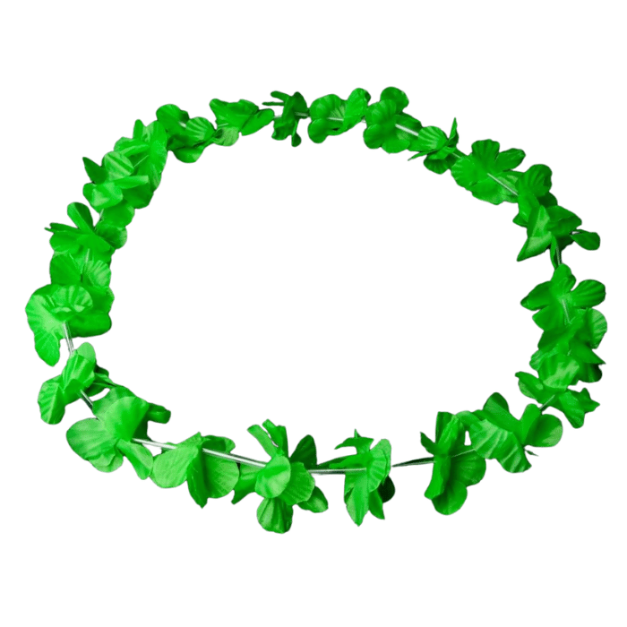 Hawaii Krans Neon Halskæde Grøn