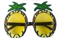 Hawaii Solbriller med Ananas - Perfekte til Fest!