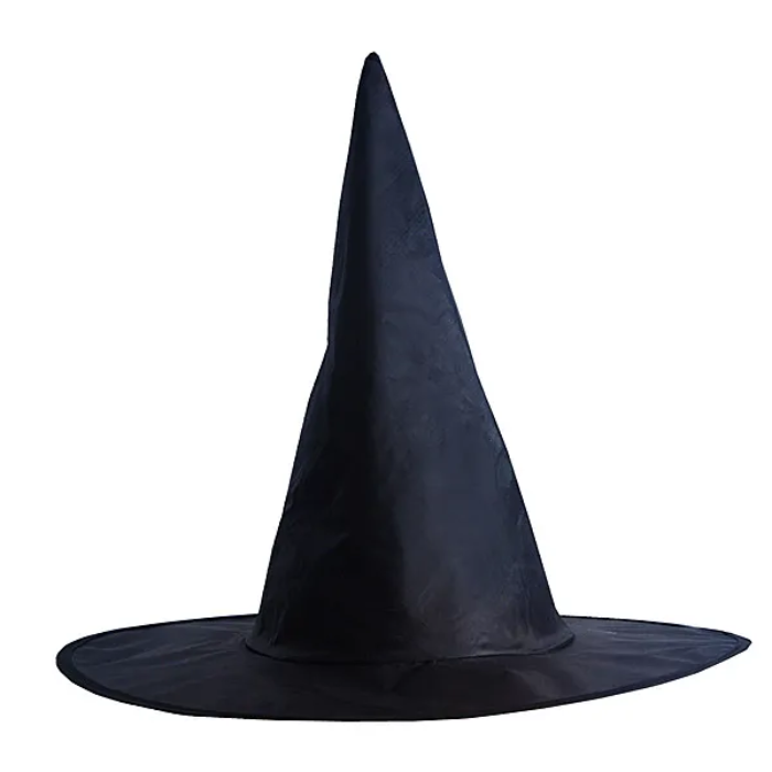 Sort Heksehat til Børn - Perfekt til Halloween Fest!